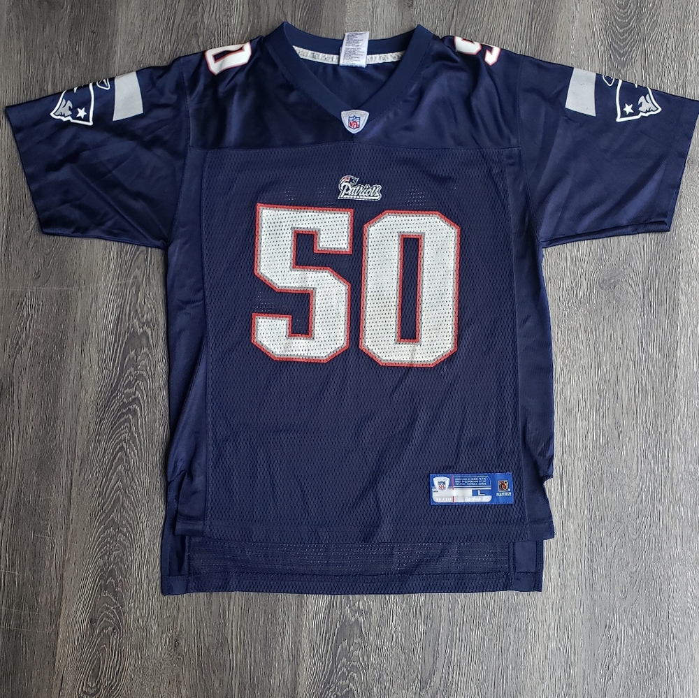 Patriots #50 Mike Vrabel Reebok Jersey